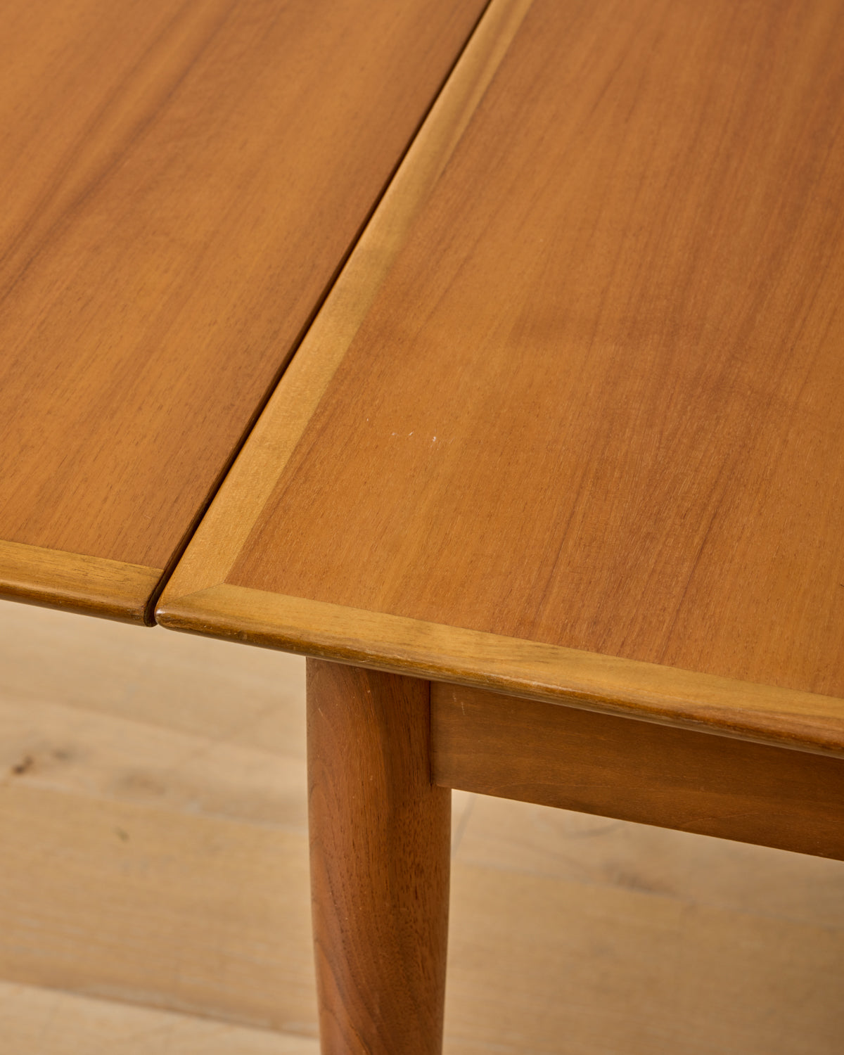 Lostine - 1960s German Beech and Teak Table for ALMA