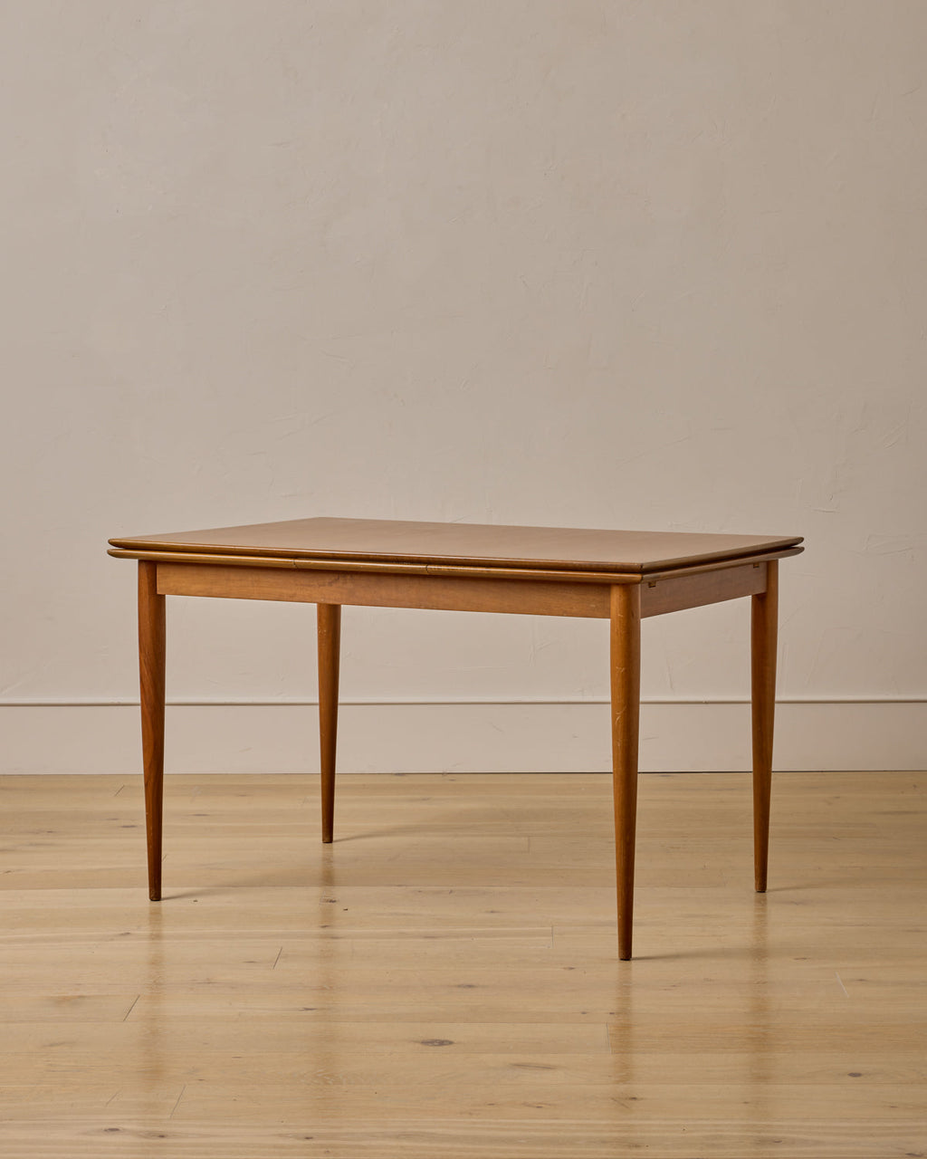 Lostine - 1960s German Beech and Teak Table for ALMA