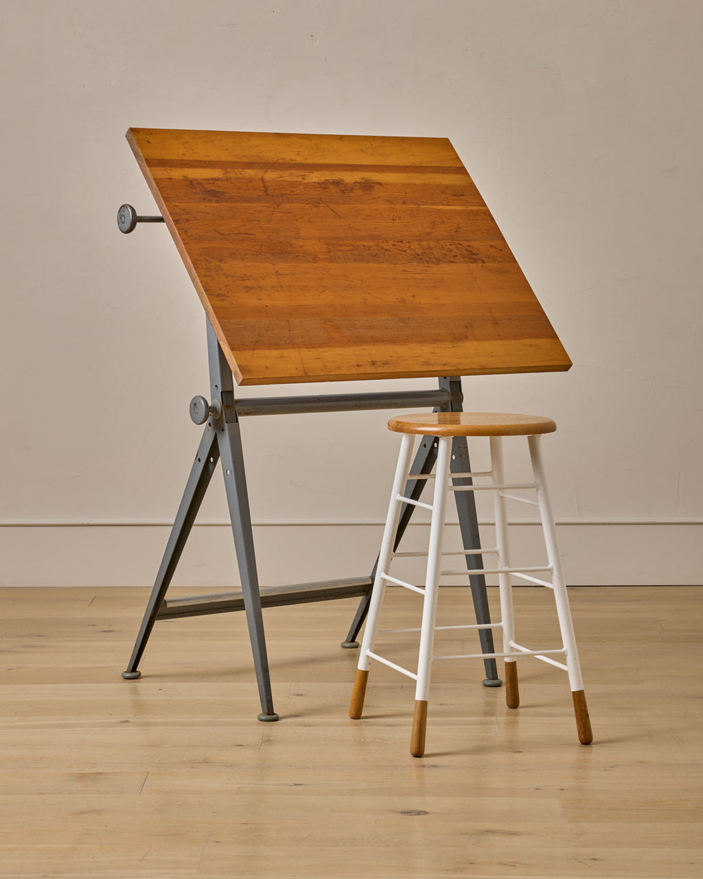 Lostine - Friso Kramer Drafting Table for Ahrend De Cirkel - Grey