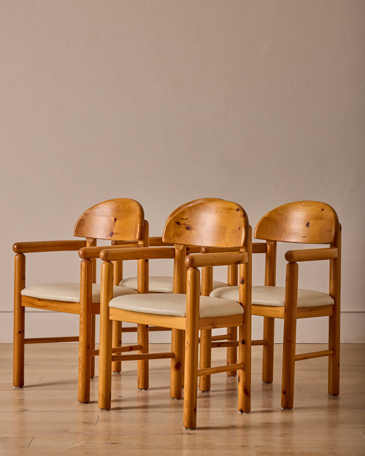 Lostine - Set of Upholstered Armchairs by Rainer Daumiller