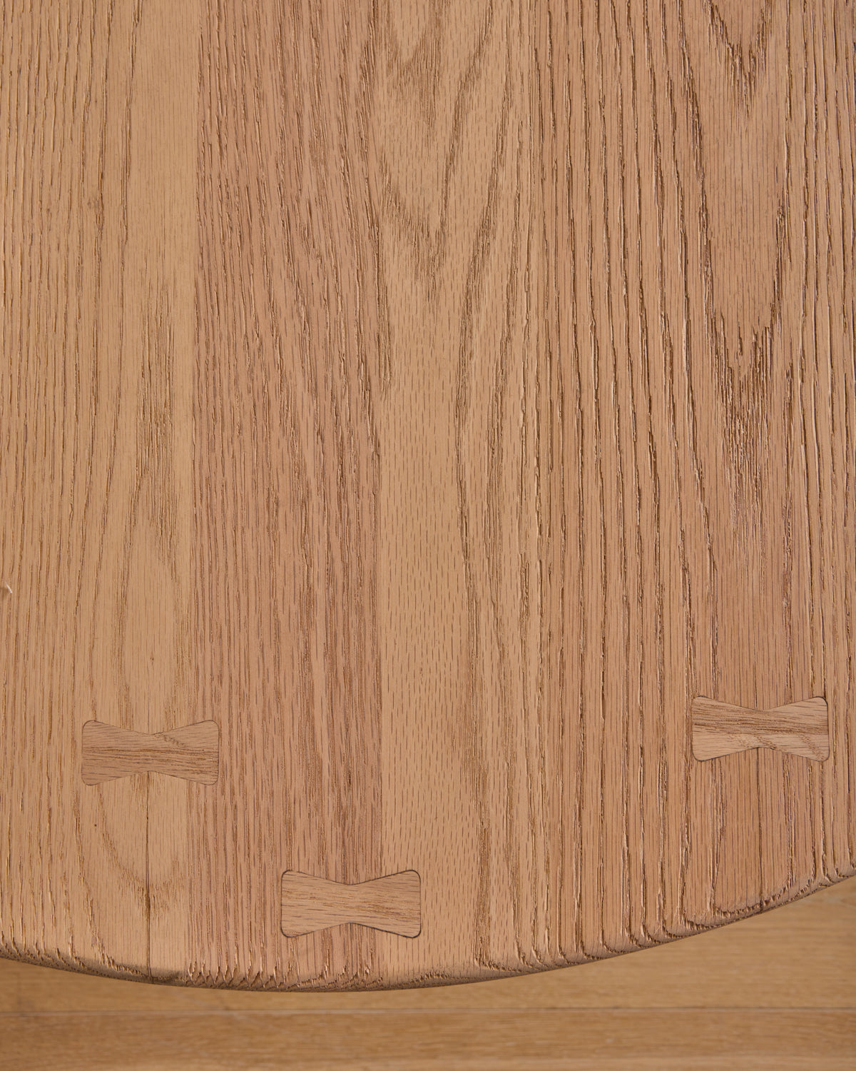 Lostine - Round Oak Brutalist Coffee Table