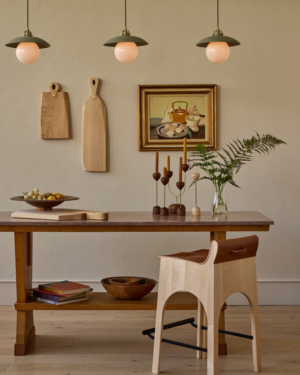 Lostine - Red Marble Console Table