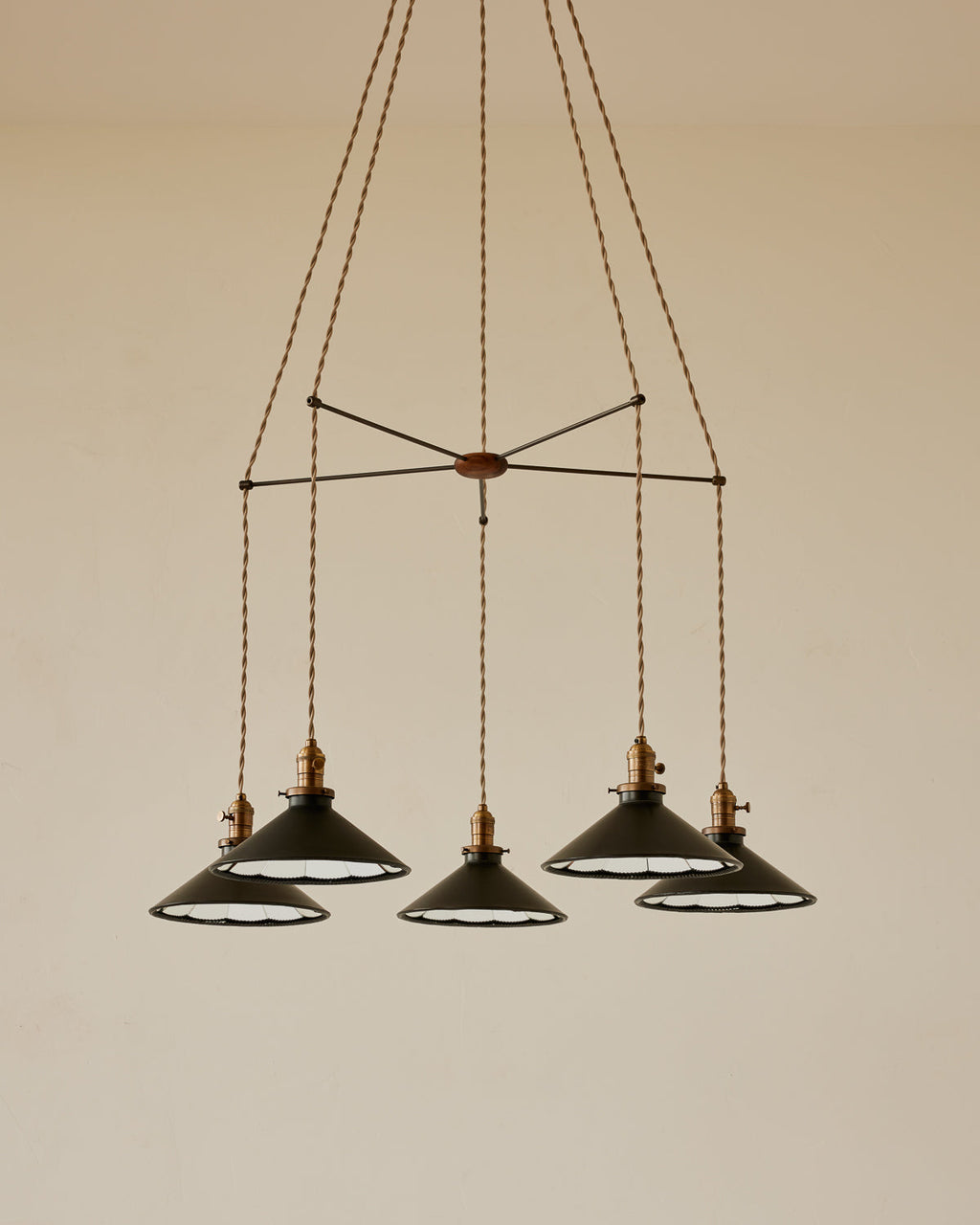 Lostine - Classic Mirror Pendant Chandelier - Quintet