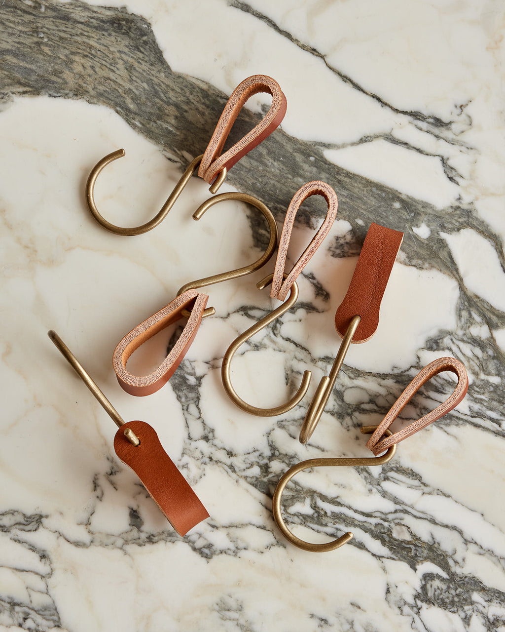 Lostine - Ludlow Leather Hooks - Tan