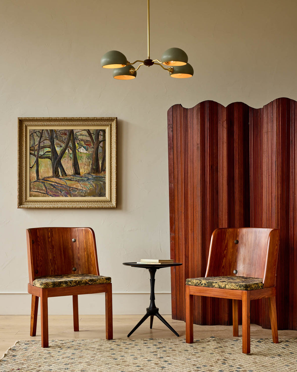 Lostine - Pair of Lovö Chairs by Axel Einar Hjorth