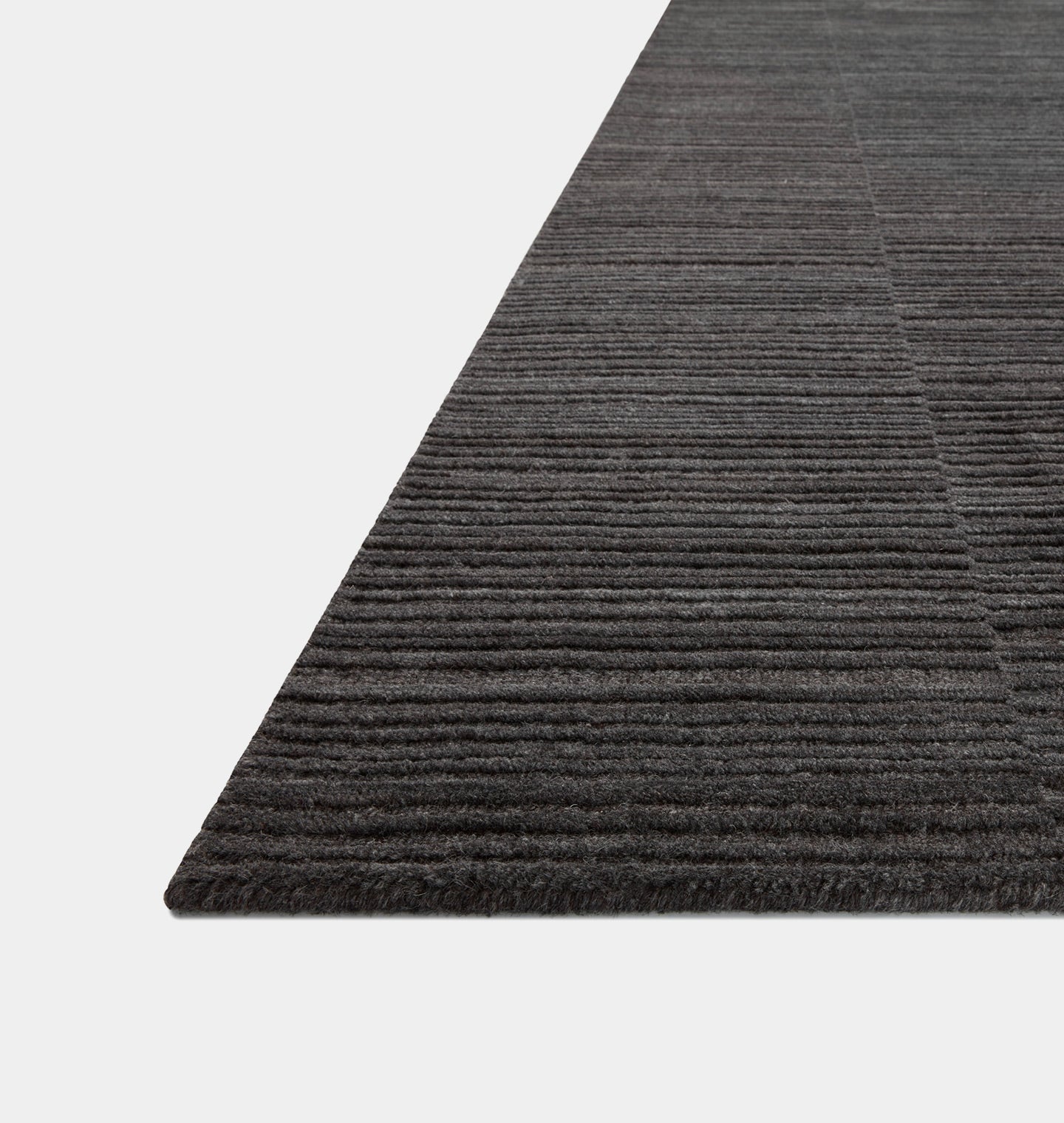 Amber Interiors - Lou LOX - 01 Charcoal Area Rug