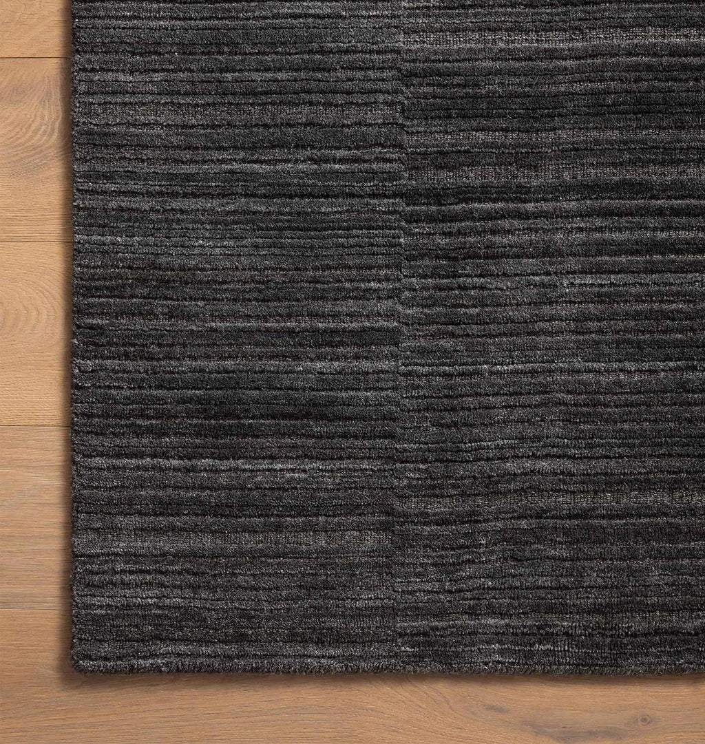 Amber Interiors - Lou LOX - 01 Charcoal Area Rug
