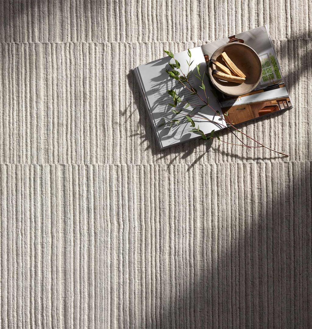Amber Interiors - Lou LOX - 01 Ivory Area Rug