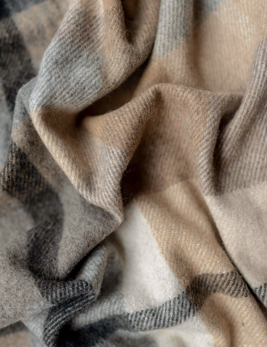 Lulu and Georgia - Recycled Wool Throw by TBCo