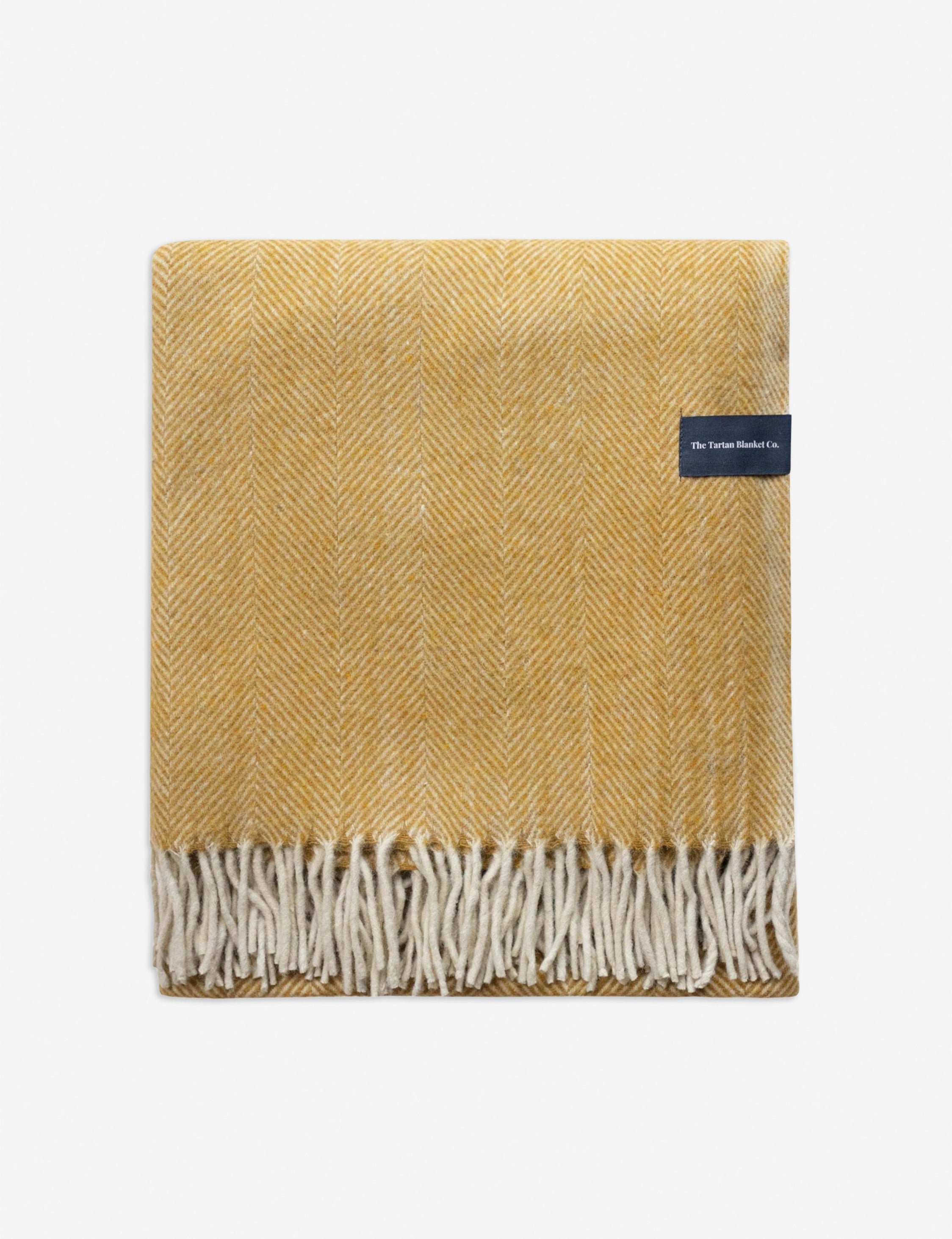Lulu and Georgia - Recycled Wool Throw by TBCo