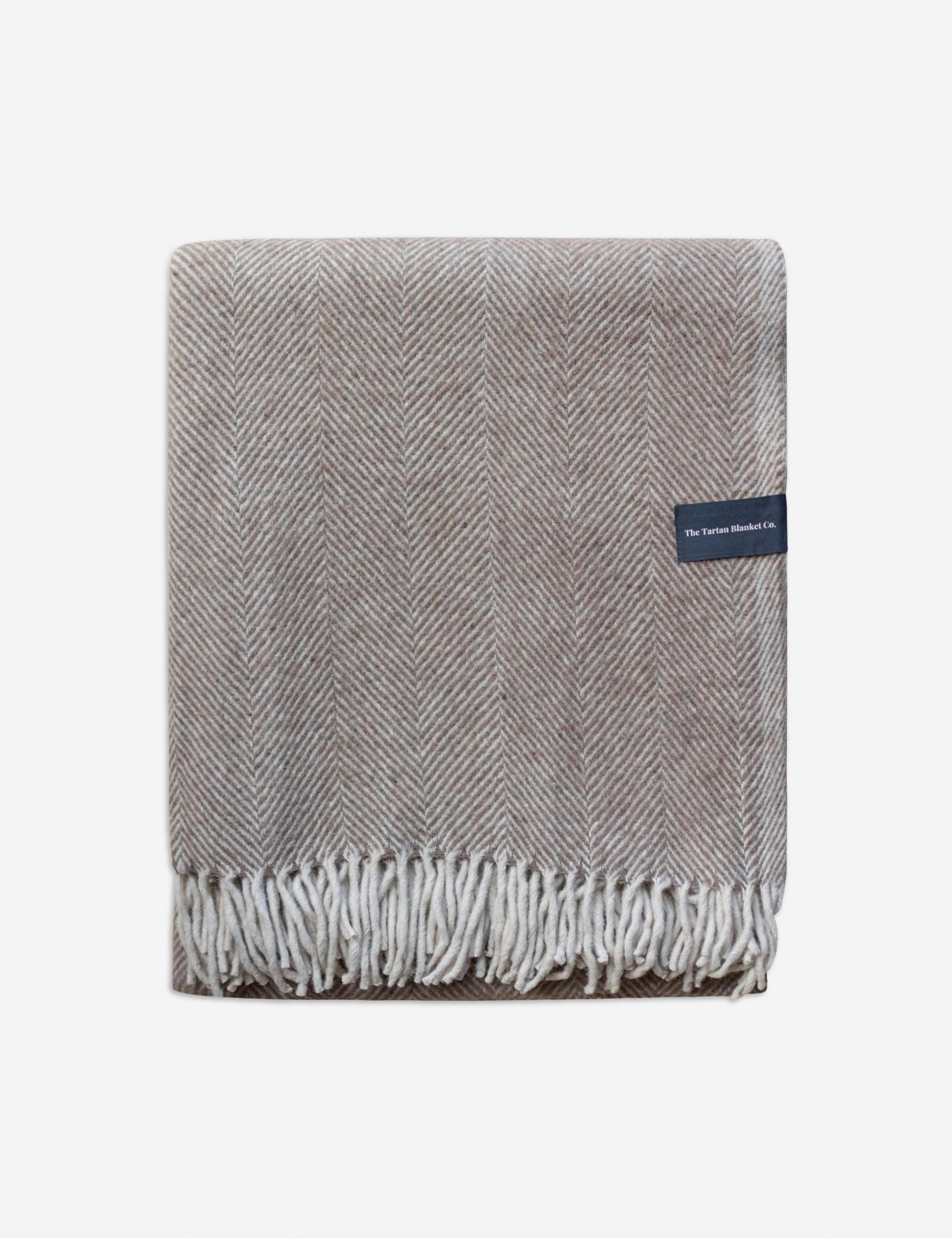 Lulu and Georgia - Recycled Wool Throw by TBCo