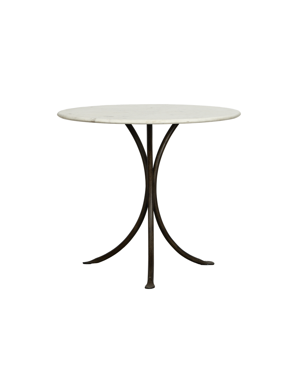 Olive Ateliers - L'Amour Marble Bistro Table - Bone
