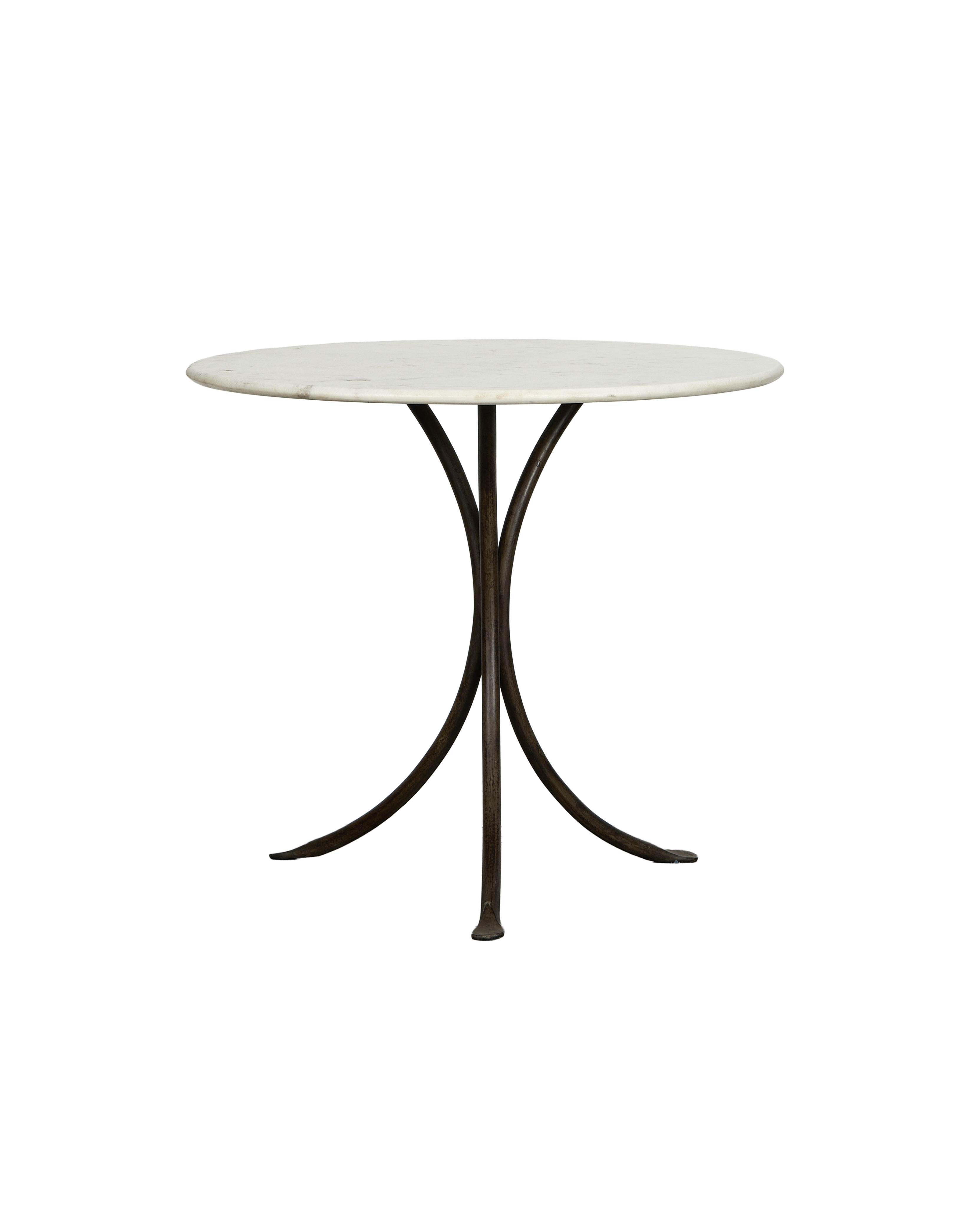 Olive Ateliers - L'Amour Marble Bistro Table - Bone