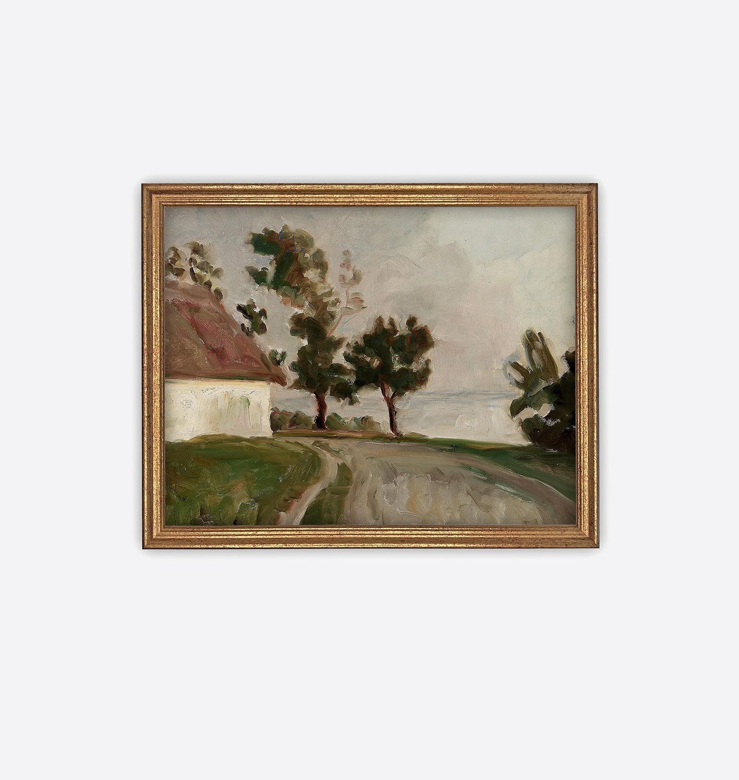 Amber Interiors - Lake Arreso After the Rain Framed Print