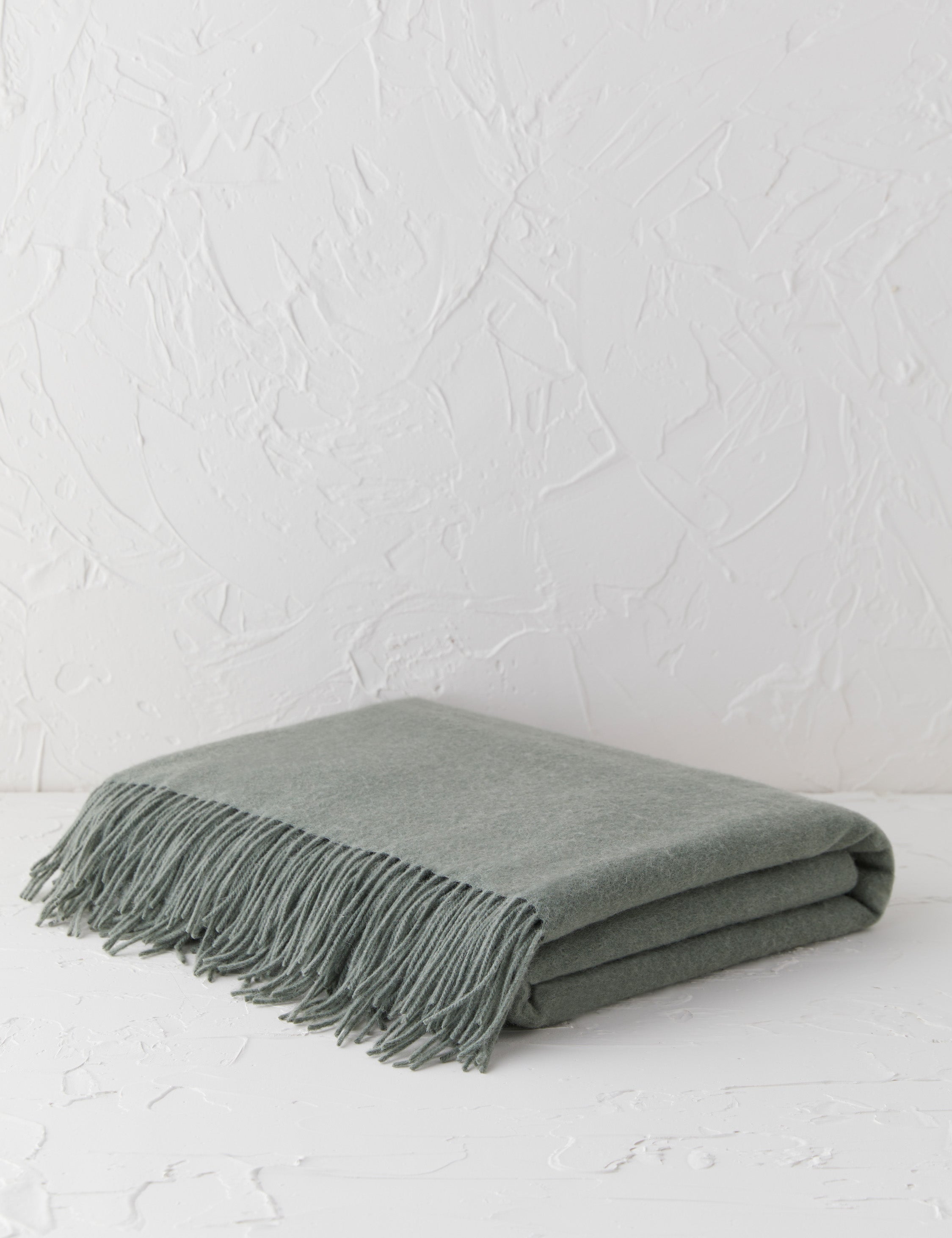 Lulu and Georgia - Lambswool Throw by TBCo
