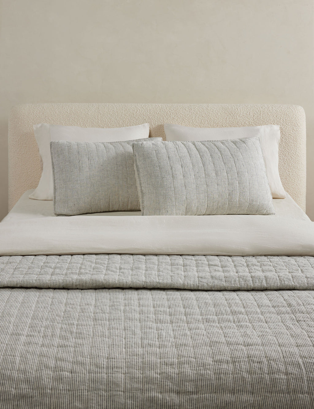 Lulu and Georgia - Lammin Linen Quilted Coverlet by Sarah Sherman Samuel
