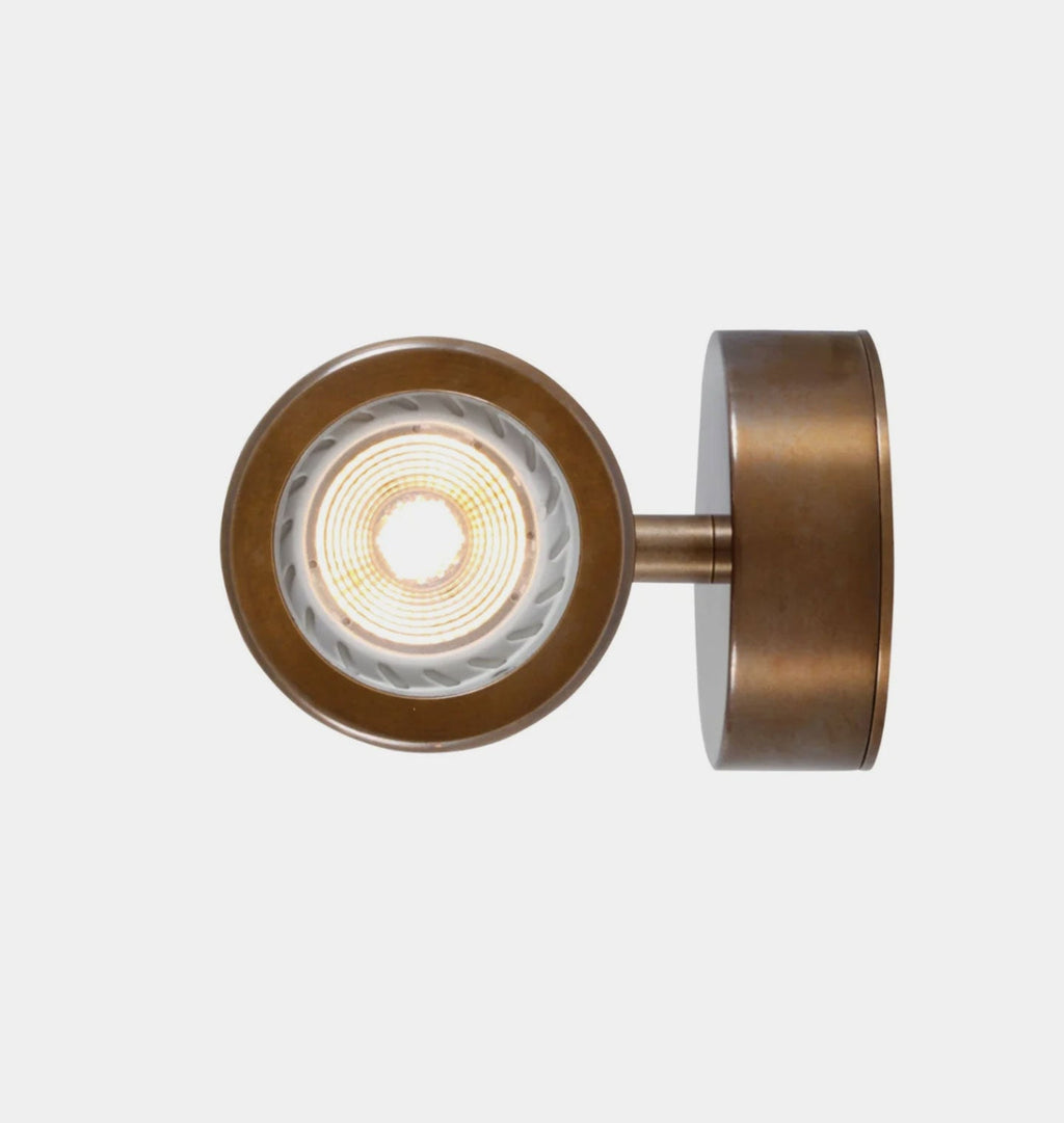 Amber Interiors - Lana Indoor Sconce Antique Brass