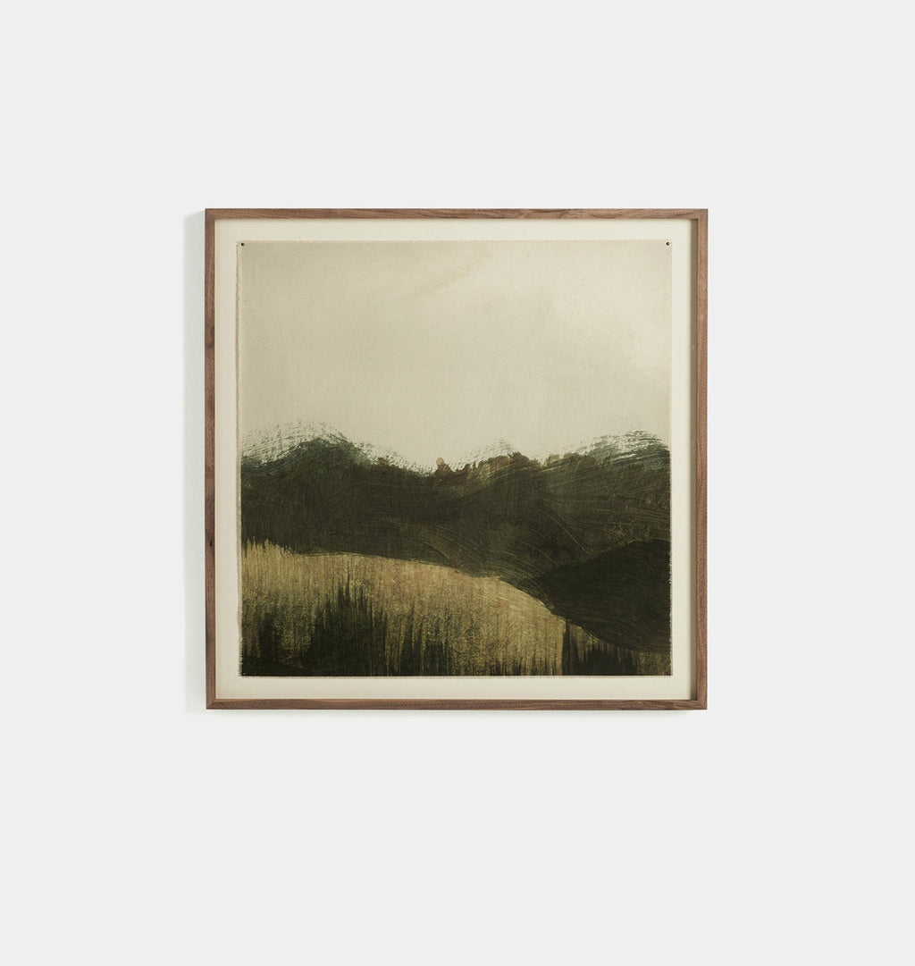Amber Interiors - Lands 2 by Dan Hobday Framed Print
