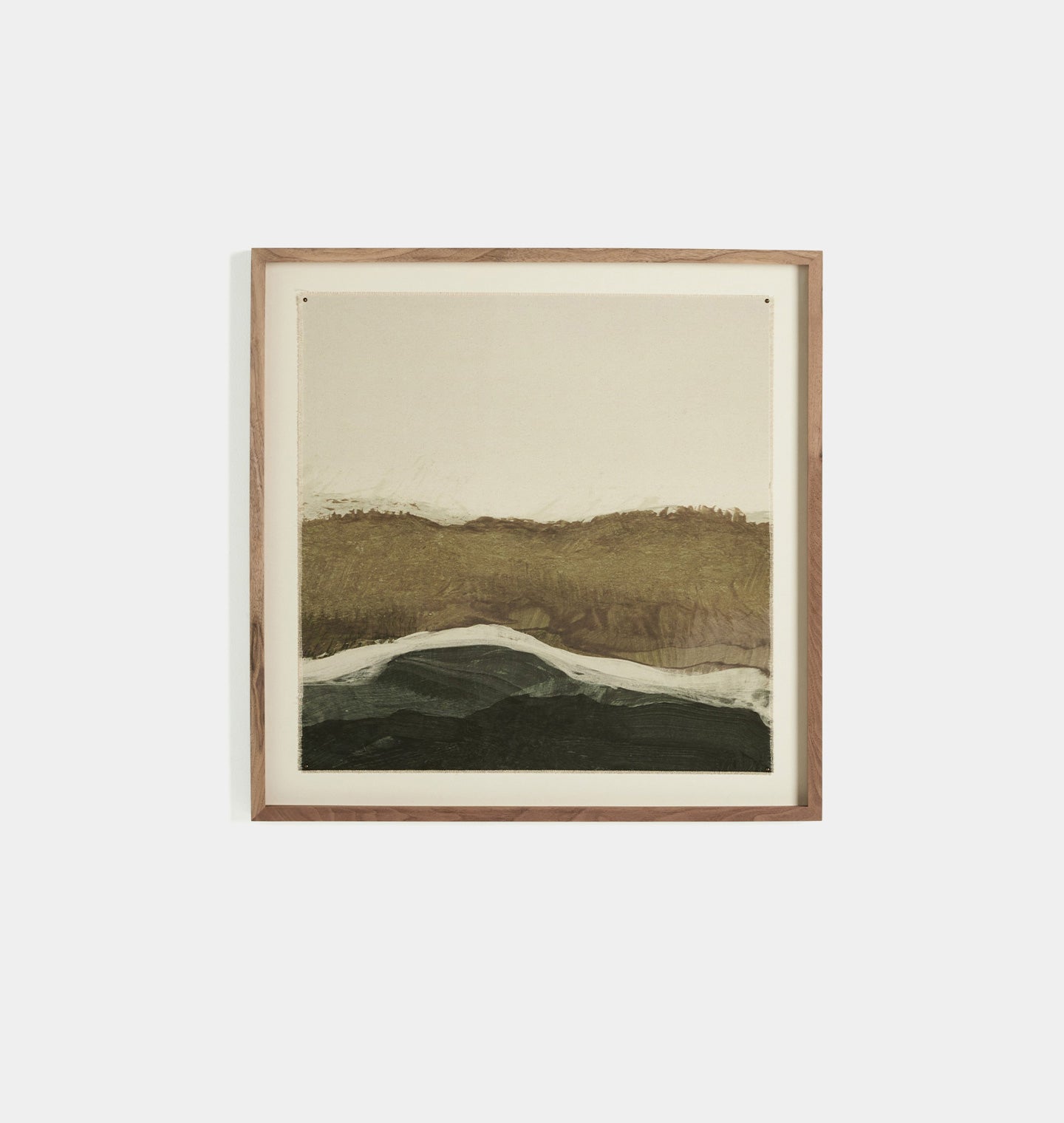Amber Interiors - Lands by Dan Hobday Framed Print