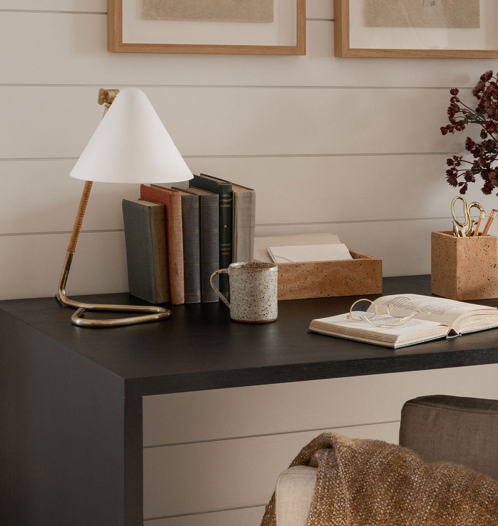 Amber Interiors - Laken Small Desk Lamp