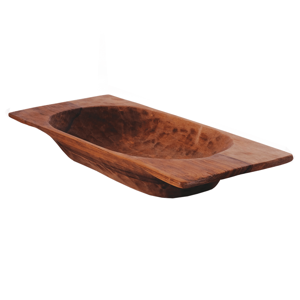 Terra Klay - Large 24inch Wood Dough Bowl Tray