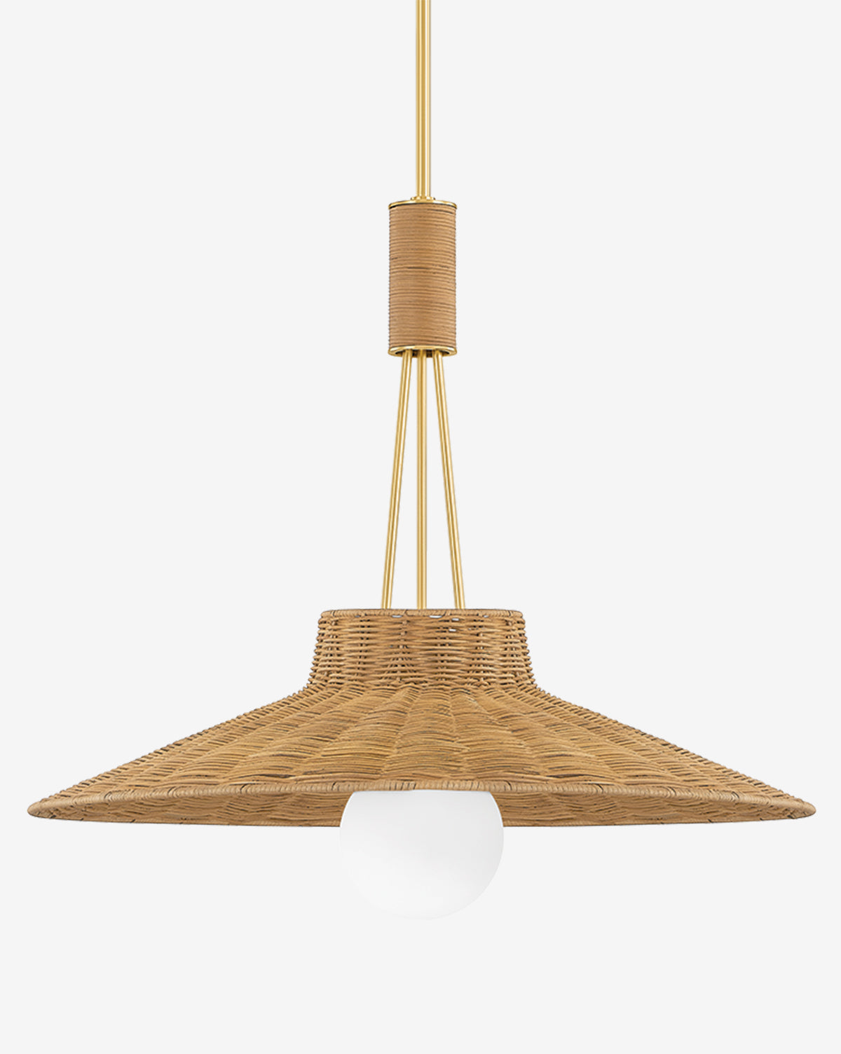 McGee & Co - Laudine Wicker Pendant