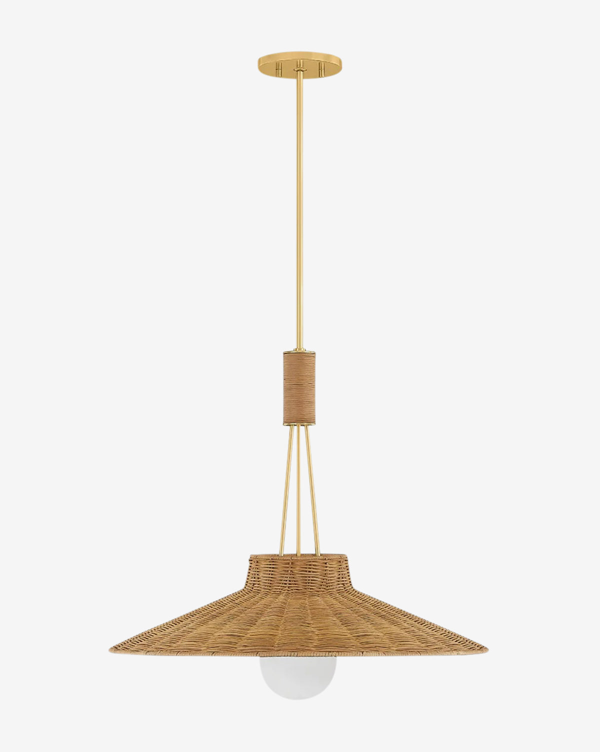 McGee & Co - Laudine Wicker Pendant