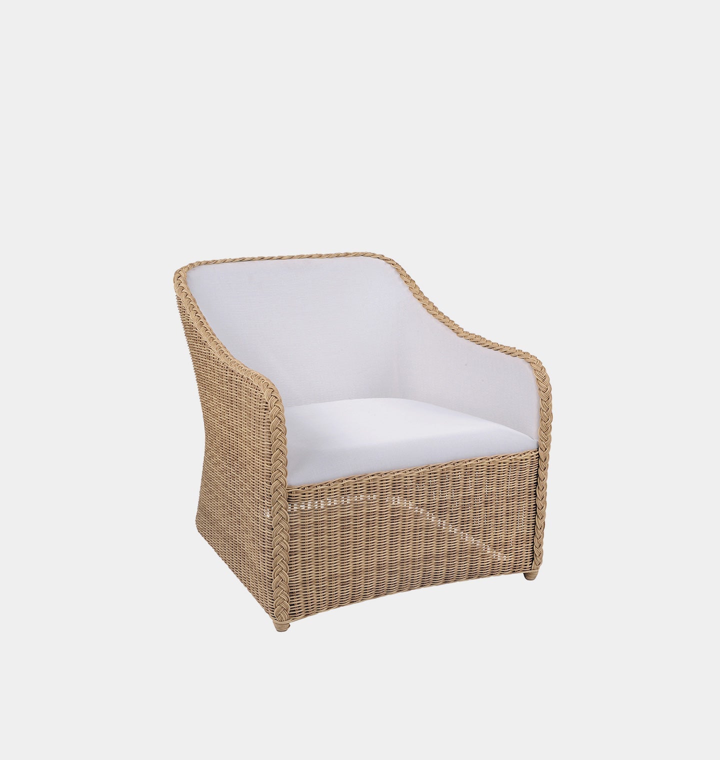 Amber Interiors - Levin Outdoor Lounge Chair & Ottoman