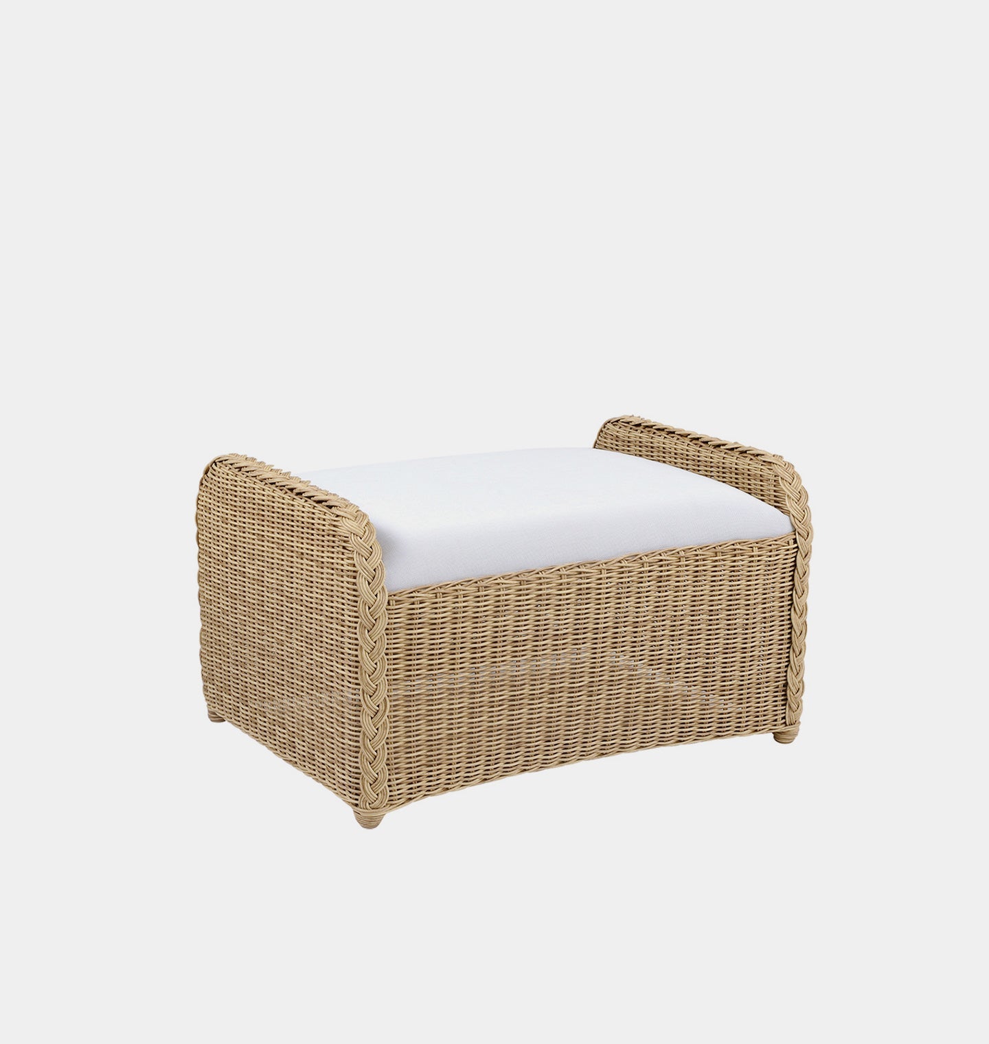 Amber Interiors - Levin Outdoor Lounge Chair & Ottoman