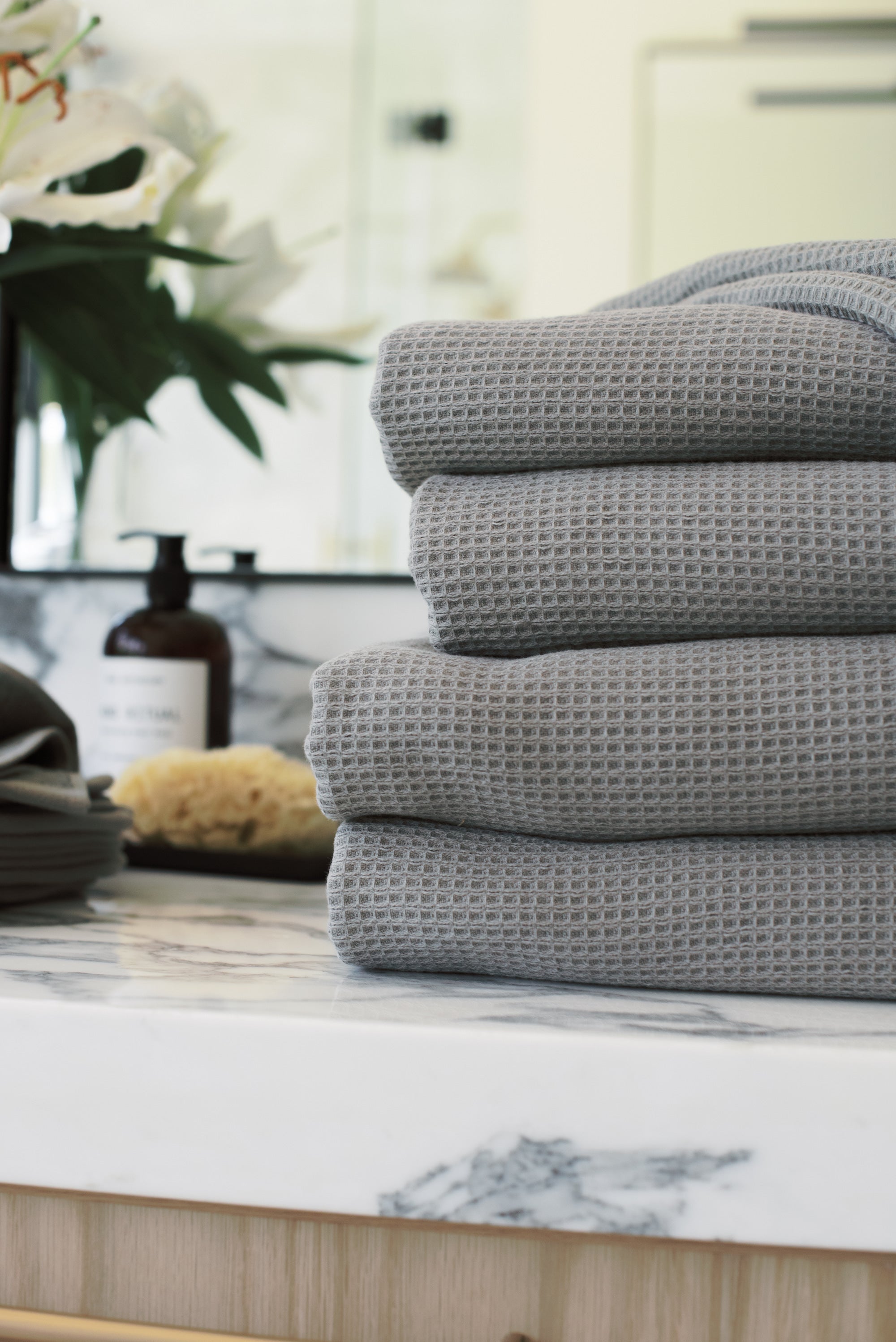 Cozy Earth - Waffle Bath Towels