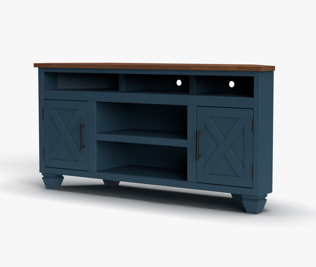 Real Cozy - 64" Liberty Corner TV Stand