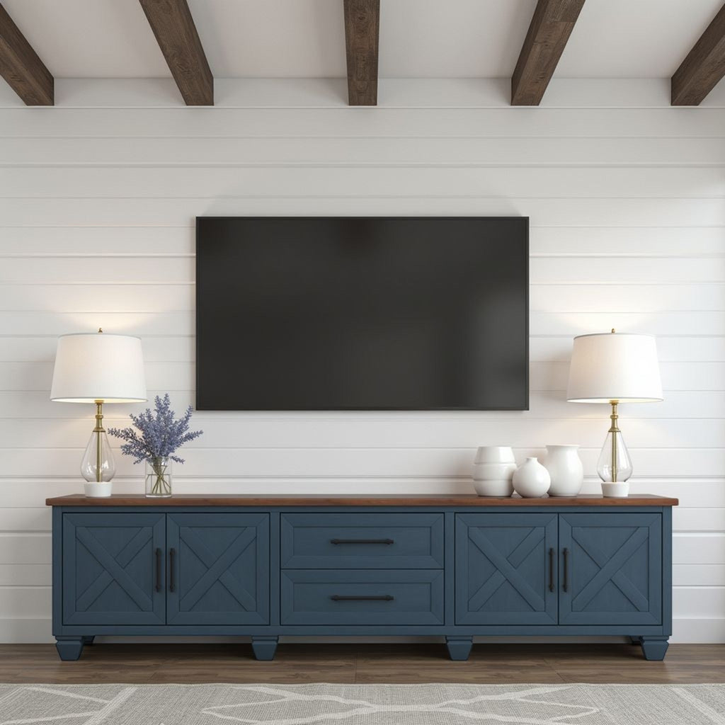 Real Cozy - 95" Liberty TV Stand