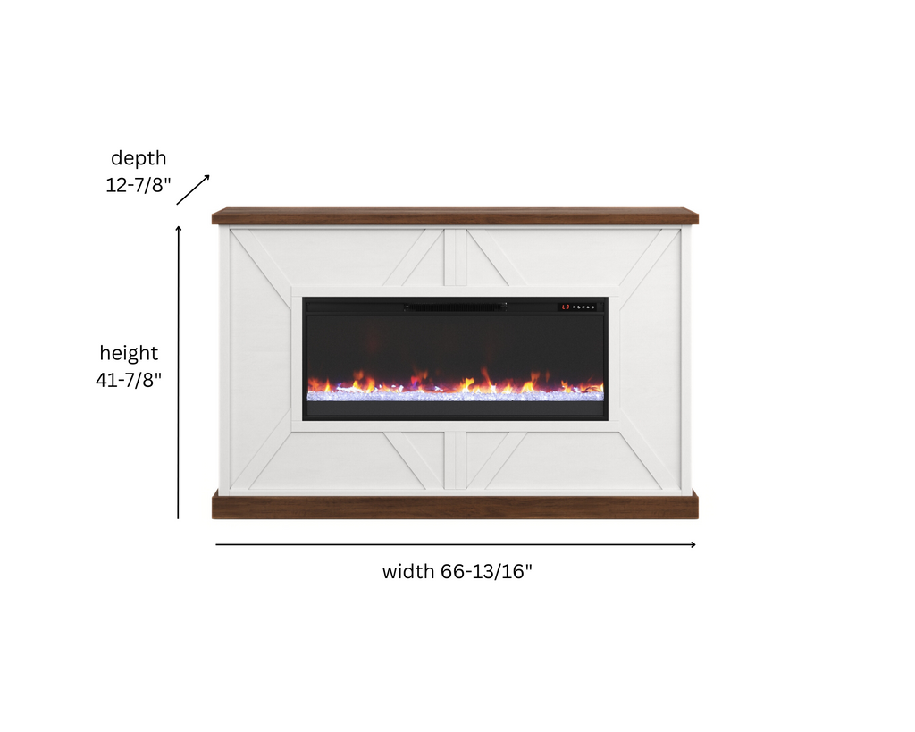 Real Cozy - 66" Liberty Fireplace Mantel