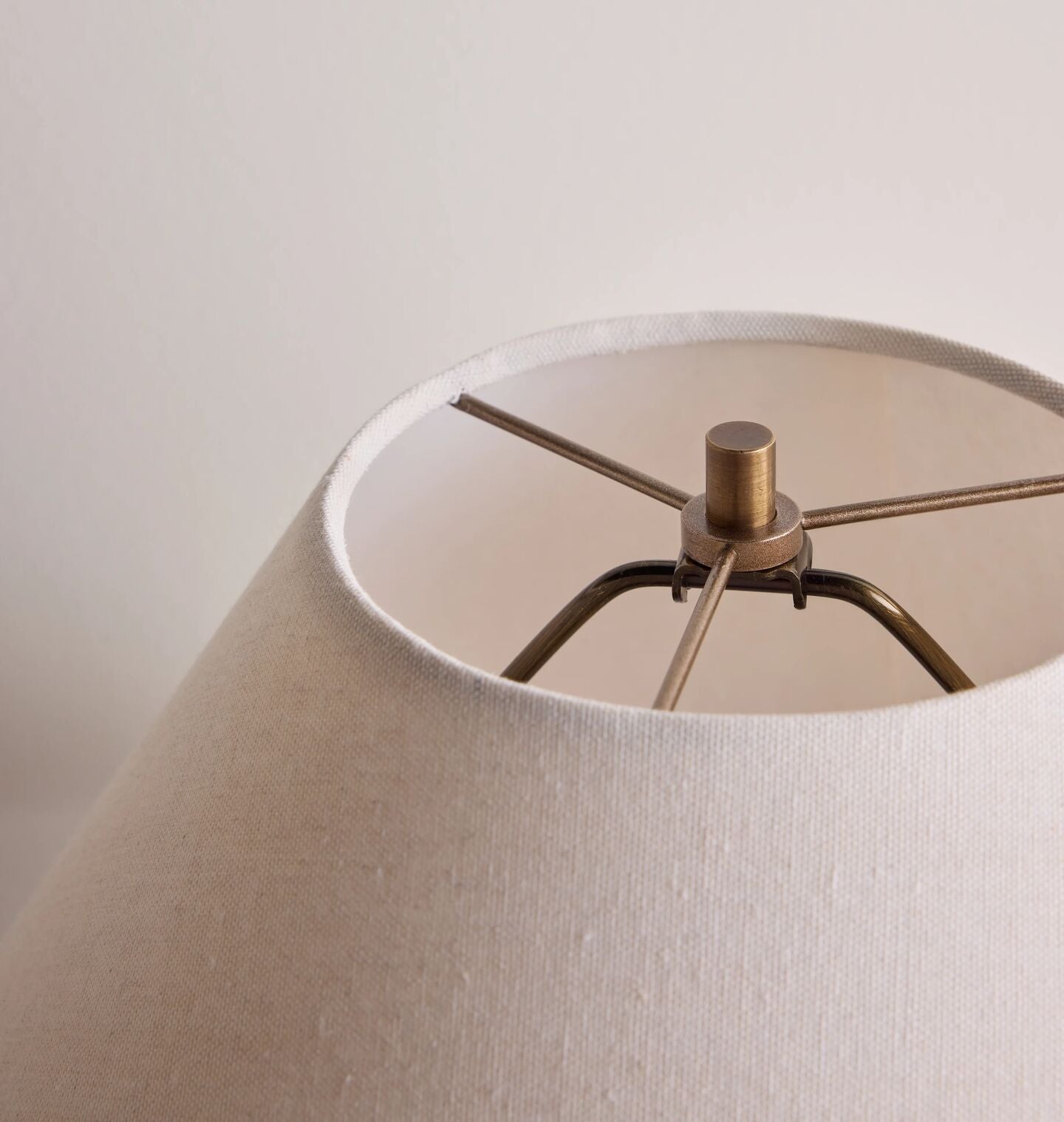 Amber Interiors - Orb Table Lamp in Iron Black