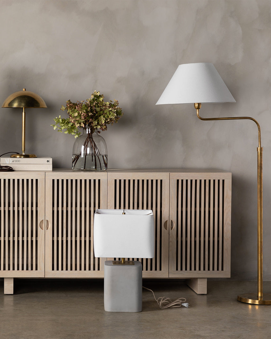McGee & Co - Wainwright Swoop Floor Lamp