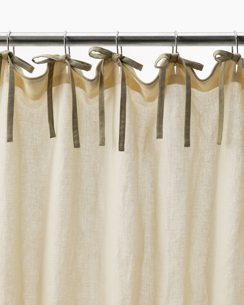 McGee & Co - Lillian Linen Shower Curtain