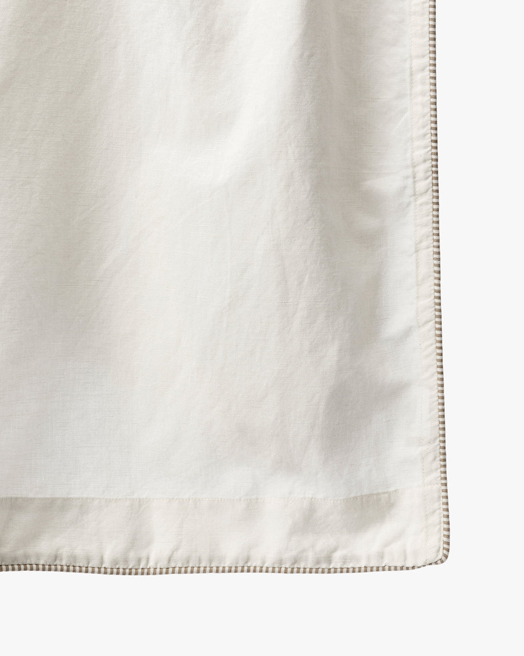 McGee & Co - Lillian Shower Curtain with Striped Ties