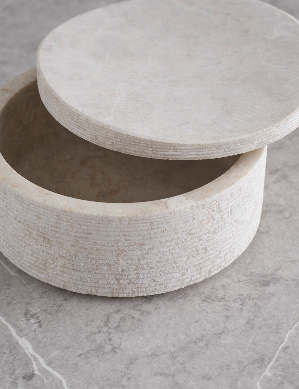 Lulu and Georgia - Limestone Bath Accessories by Kassatex
