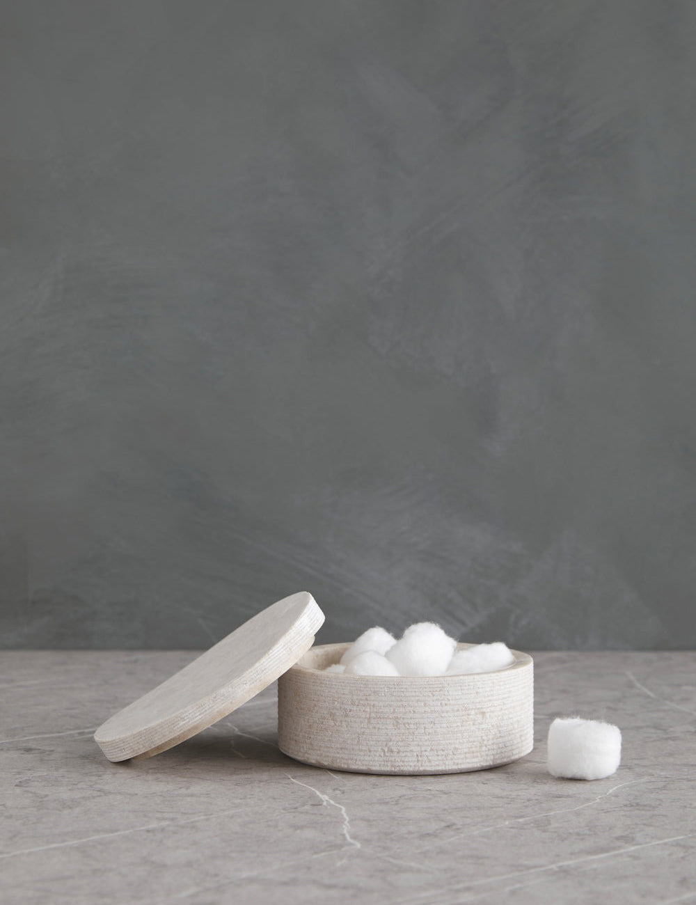 Lulu and Georgia - Limestone Bath Accessories by Kassatex