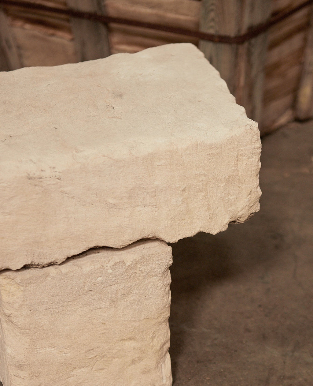 Olive Ateliers - Limestone Bench