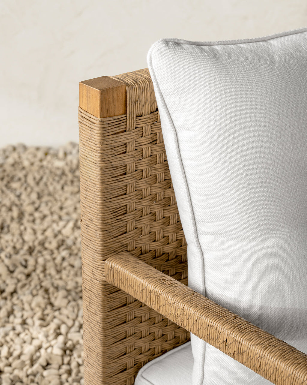 McGee & Co - Lindon Outdoor Lounge Chair (Ready to Ship)
