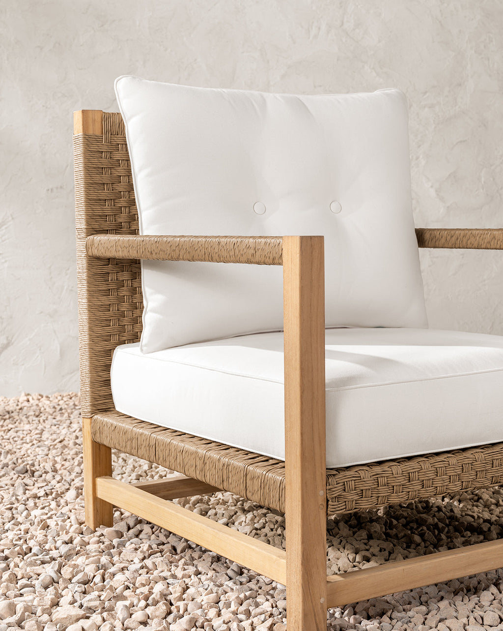McGee & Co - Lindon Outdoor Lounge Chair (Ready to Ship)