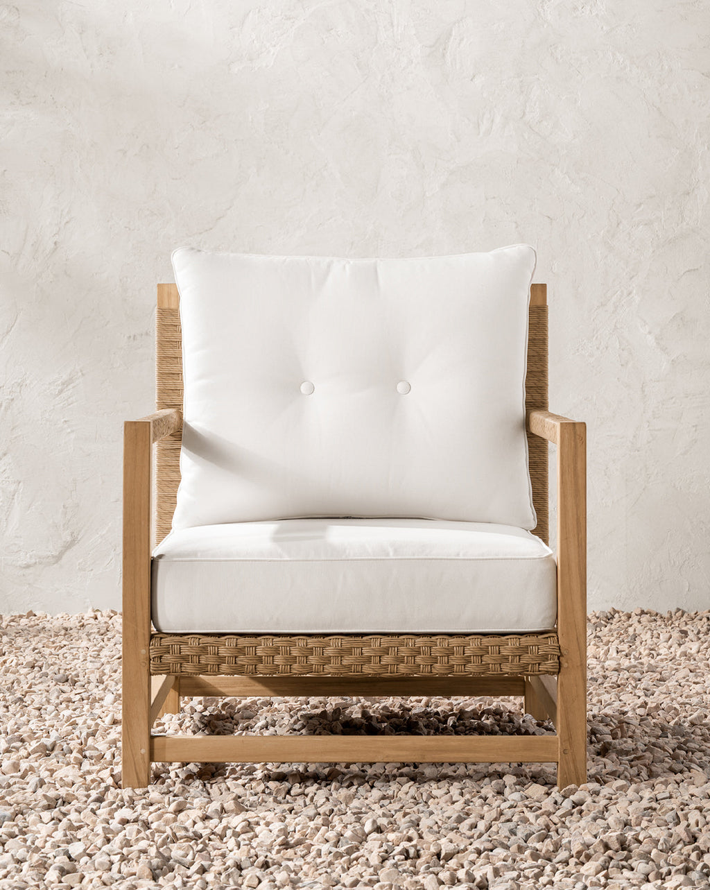 McGee & Co - Lindon Outdoor Lounge Chair (Ready to Ship)