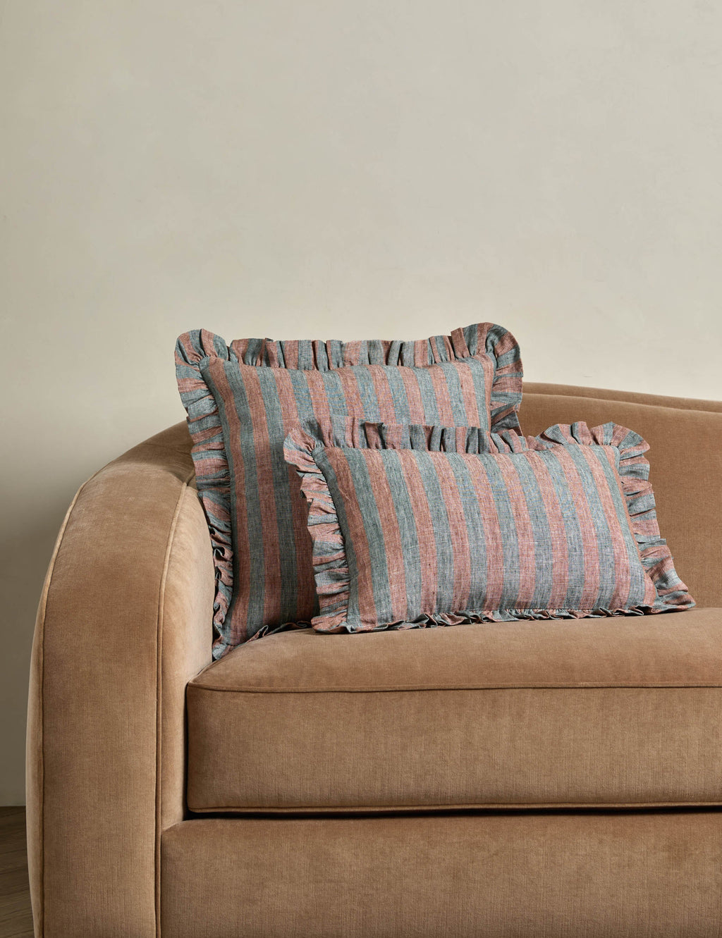 Lulu and Georgia - Amaroso Linen Ruffle Pillow