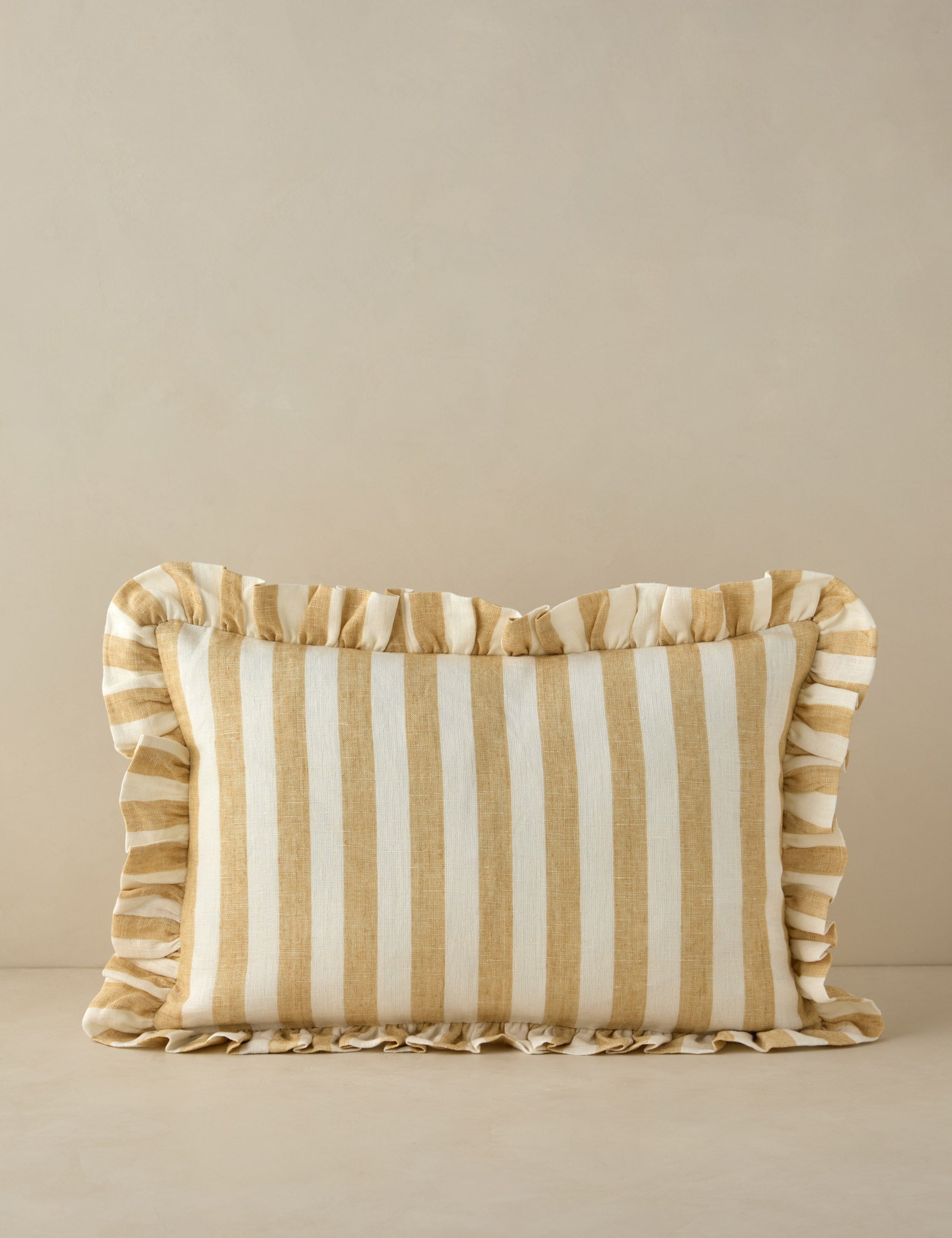 Lulu and Georgia - Amaroso Linen Ruffle Pillow