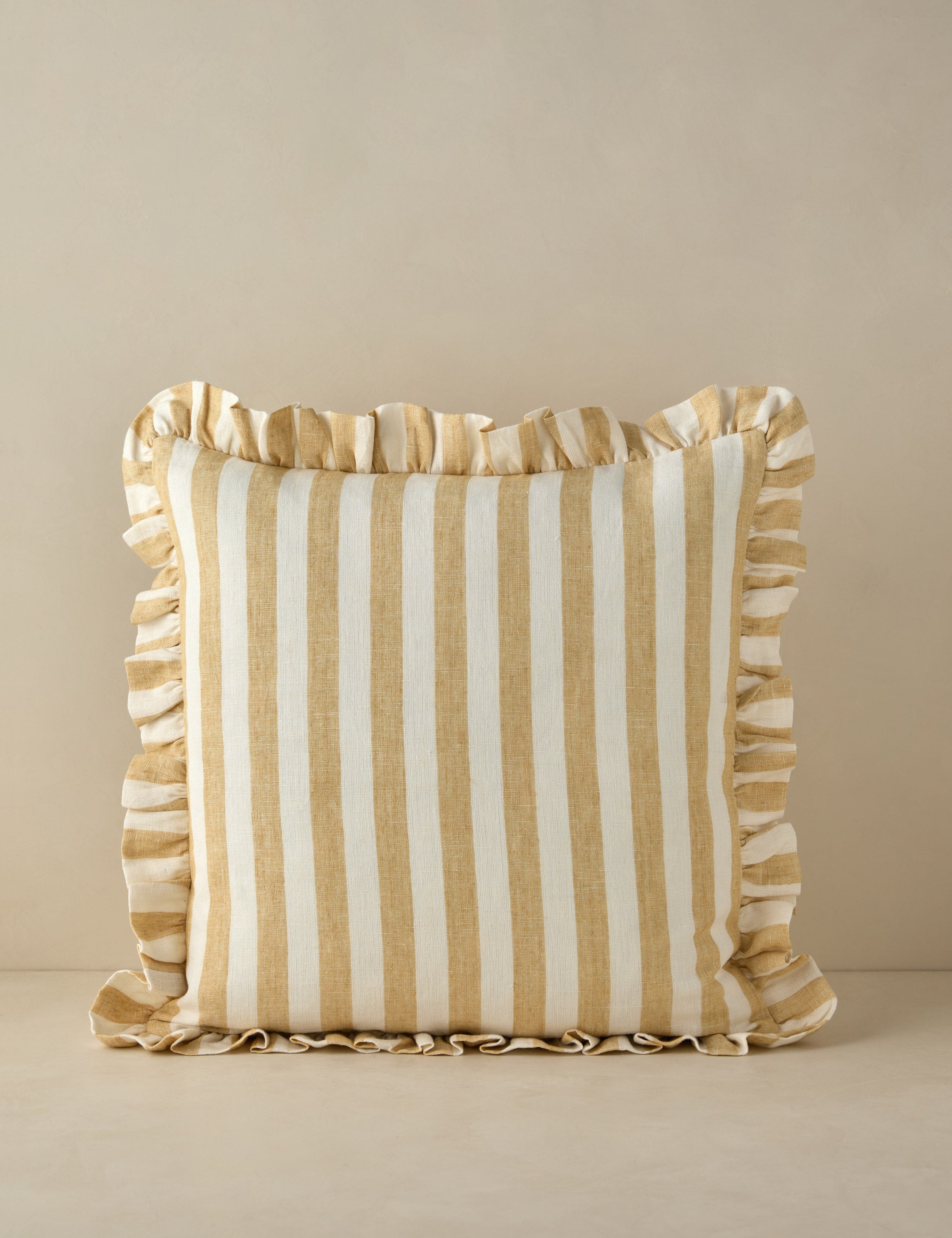 Lulu and Georgia - Amaroso Linen Ruffle Pillow