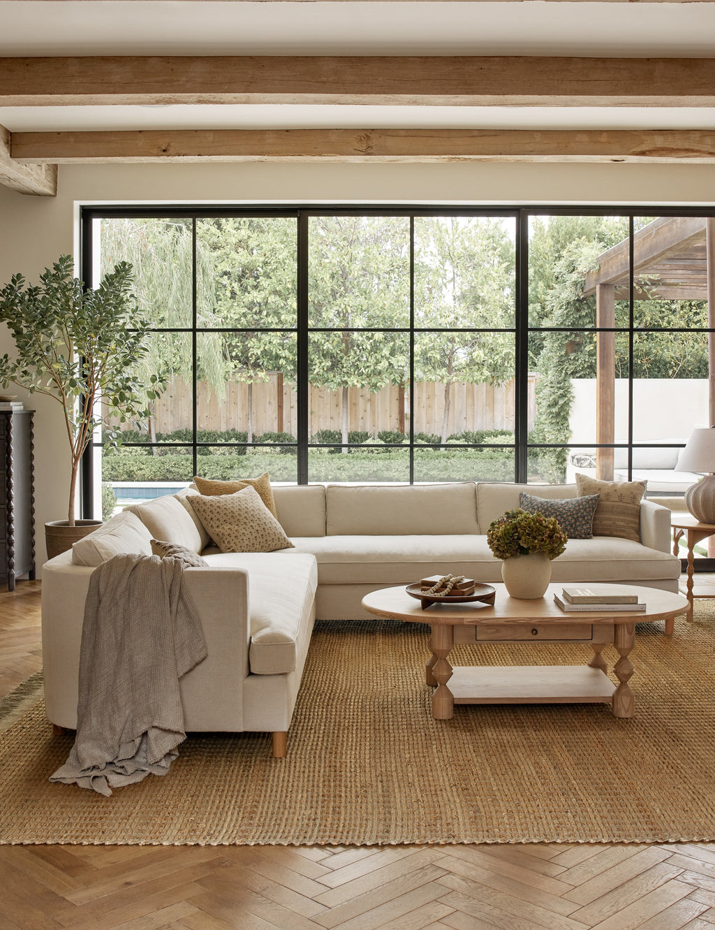 Lulu and Georgia - Belmont Corner Sectional Sofa by Ginny Macdonald