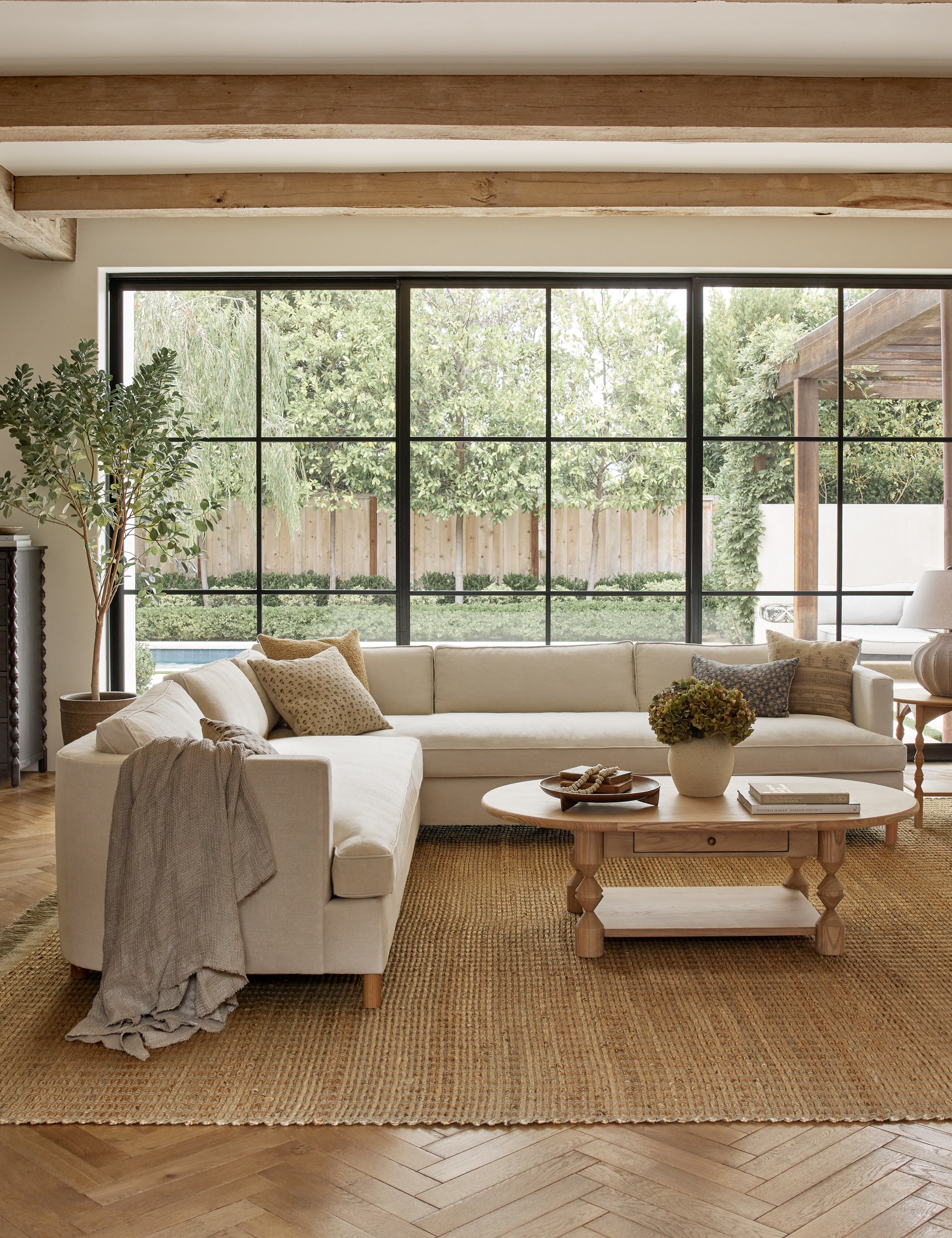 Lulu and Georgia - Belmont Corner Sectional Sofa by Ginny Macdonald