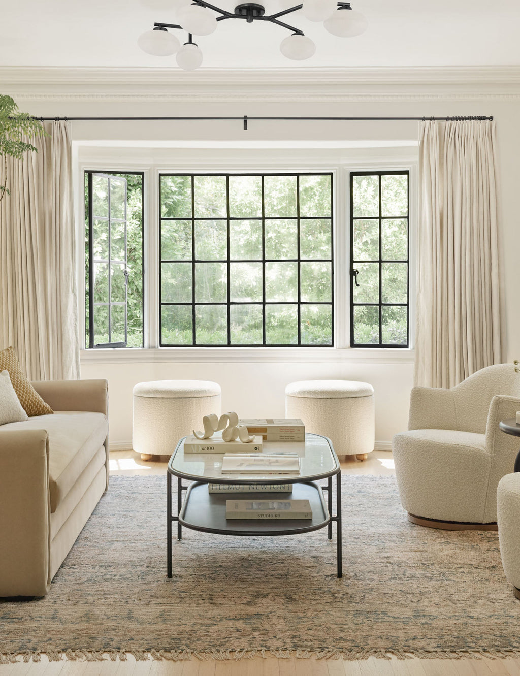 Lulu and Georgia - Solange Semi - Flush Mount Light