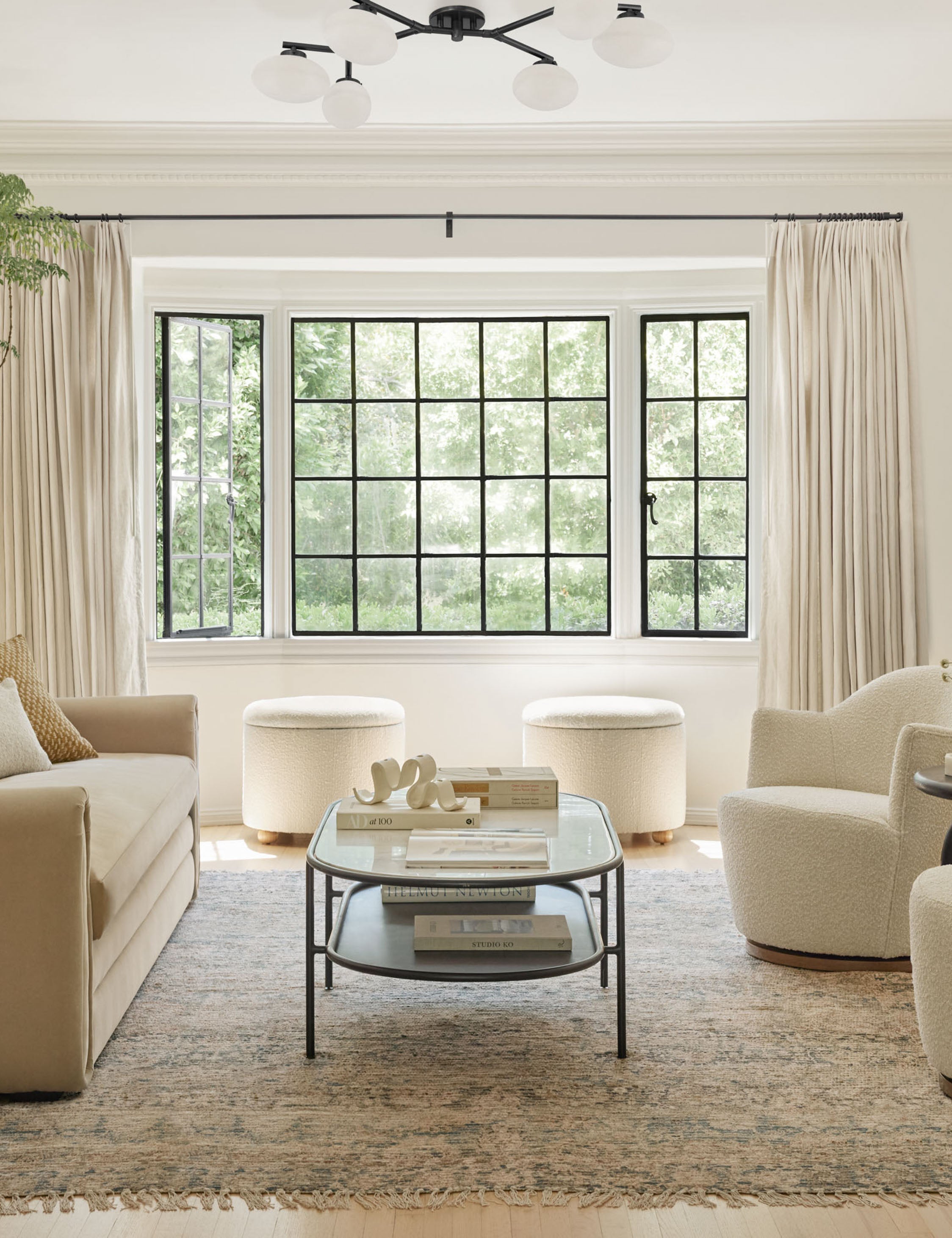 Lulu and Georgia - Solange Semi - Flush Mount Light
